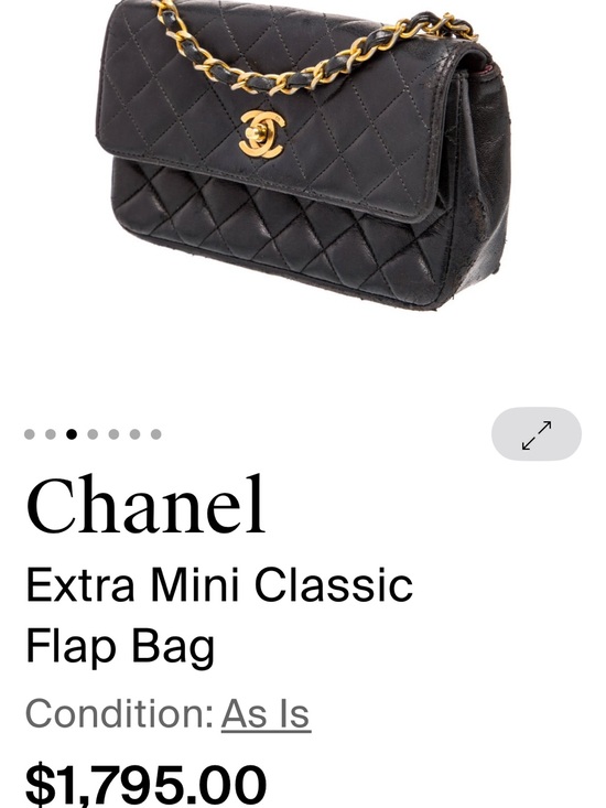 CHANEL Handbags - CHANEL Black Quilted Mini Flap Bag with Gold